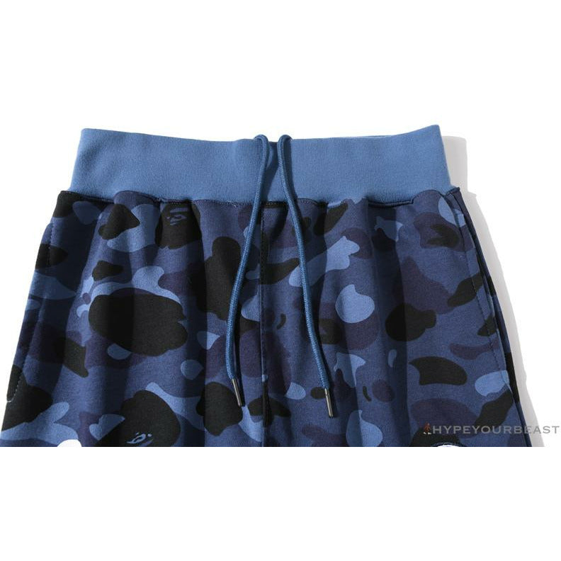 BAPE x PSG Paris Saint-Germain Camouflage Blue Pants