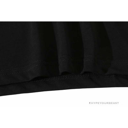 BAPE Camouflage Three-Color Question Mark Tee Shirt 'BLACK'