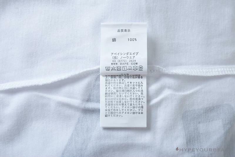 BAPE Baby Milo Cartoon Vest Color Matching Tee Shirt