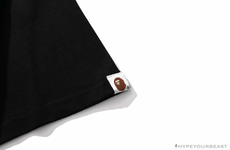 BAPE Ape Man Head Gothic Body Camouflage Tee Shirt