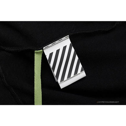 OFF-WHITE New Madonna Painting Cotton Terry Long Sleeve Shirt 'BLACK'