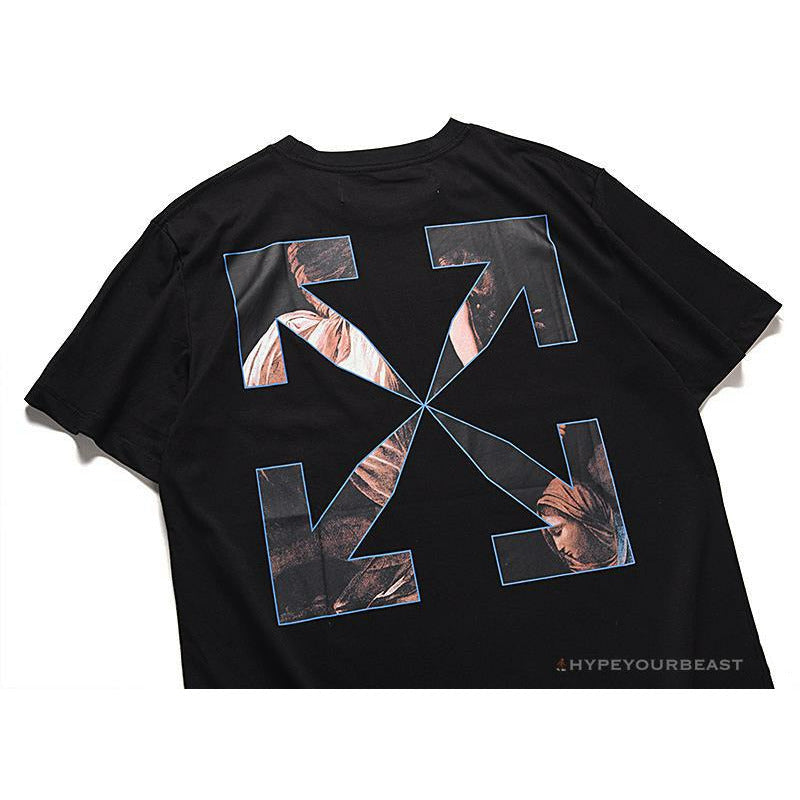 OFF-WHITE New Limited Religious Tee Shirt 'BLACK'