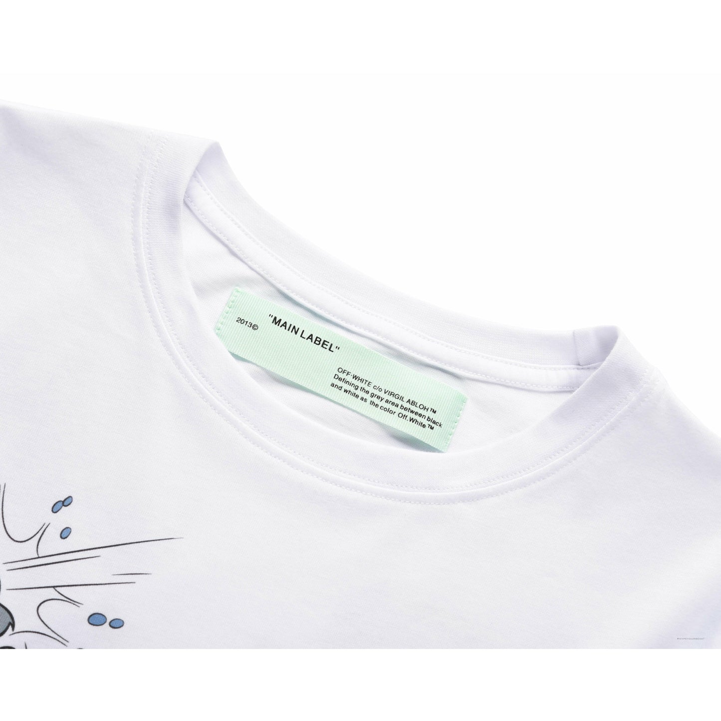 OFF-WHITE Summer Tom and Jerry Print Tee Shirt 'WHITE'