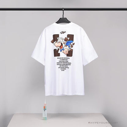 OFF-WHITE Arrow Flying Cow Tee Shirt 'WHITE'