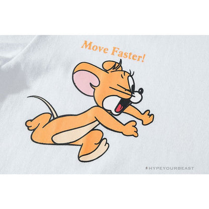 OFF-WHITE Jerry Move Faster Tee Shirt 'WHITE'