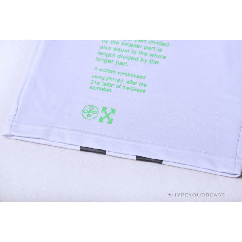 OFF-WHITE Golden Ratio Shorts 'WHITE'