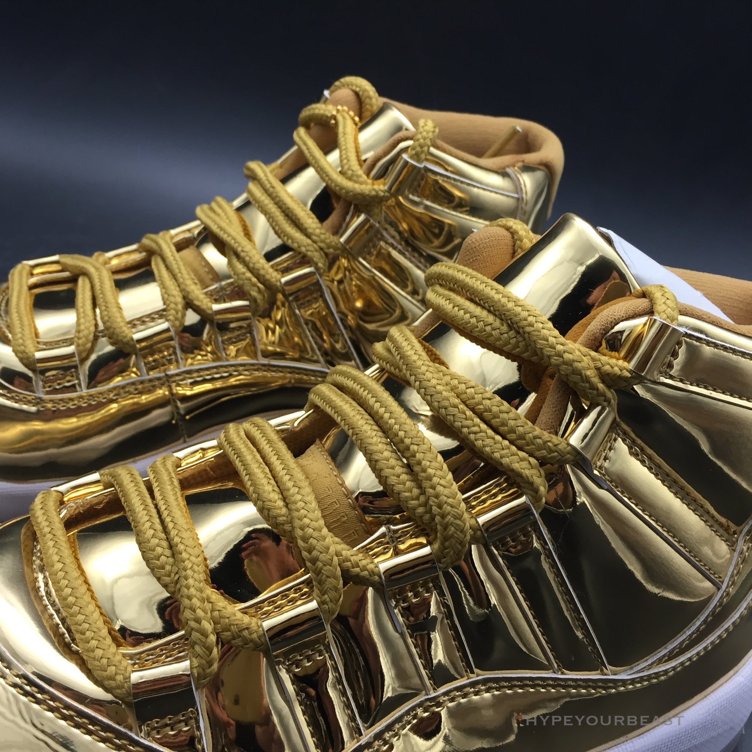 Air Jordan 11 Metallic Gold