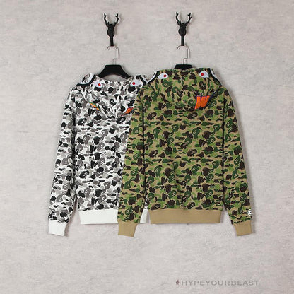Bape Green Camouflage Hoodie