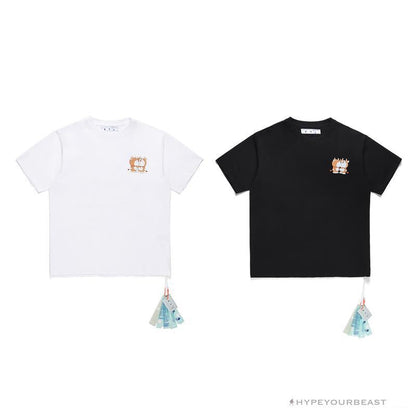 OFF-WHITE Year of the Ox Doraemon Arrow Tee Shirt 'WHITE'