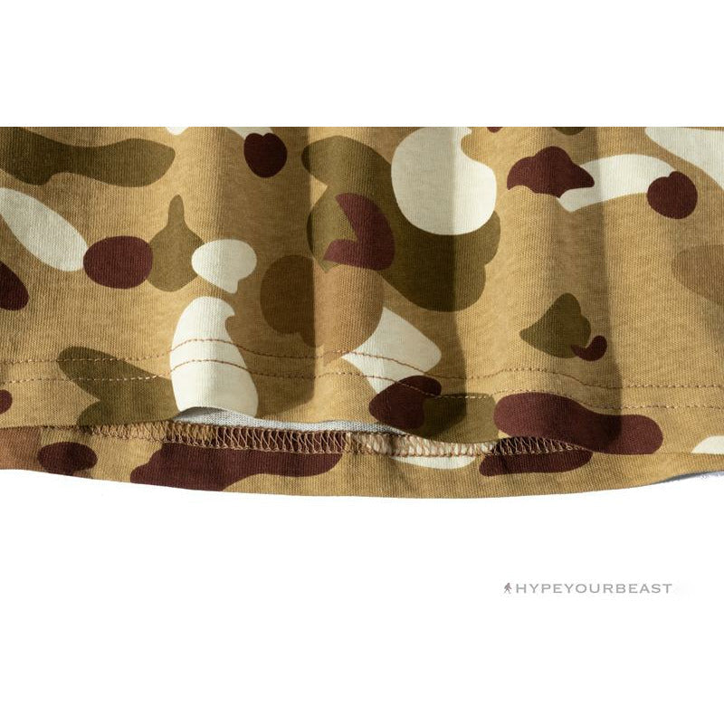 BAPE Military Style Desert Camouflage Tee Shirt 'YELLOW'
