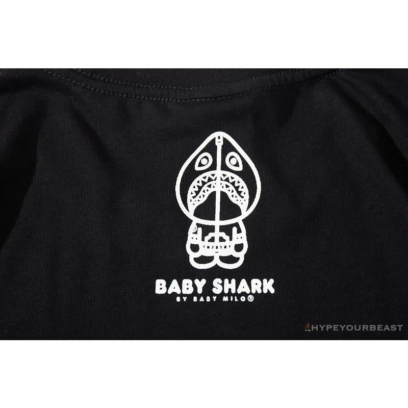 BAPE Baby Shark Red Shark Tee Shirt 'BLACK'