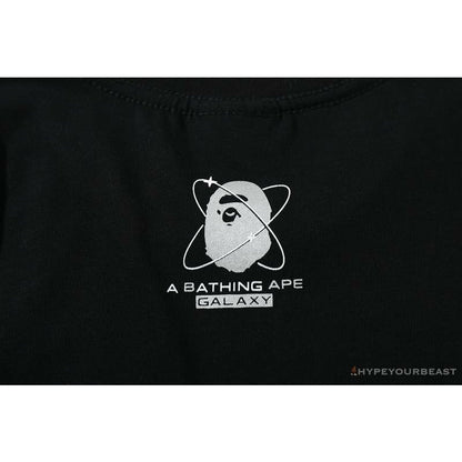 BAPE Universe Solar System Ape Man Head Tee Shirt 'BLACK'