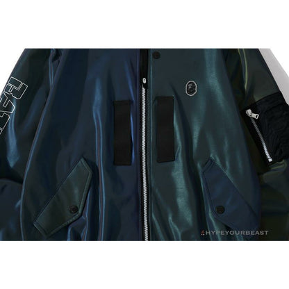 BAPE HUNTING Aurora Color Gradient Reflective Jacket