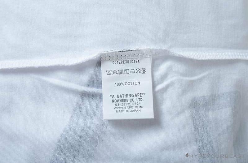 BAPE Baby Milo Cartoon Vest Color Matching Tee Shirt