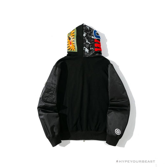 BAPE Digital Pixel Camouflage Hoodie 'BLACK'