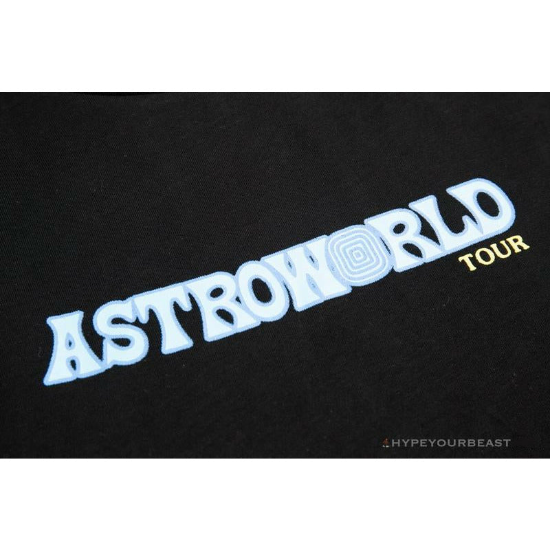 OFF-WHITE Travis Scott Cactus Jack Astroworld Tee Shirt 'BLACK'