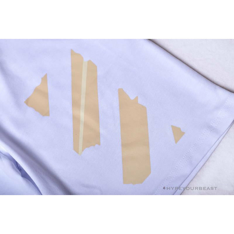 OFF-WHITE Explosive Strip Basic Arrow Shorts 'WHITE'