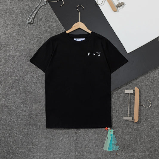 OFF-WHITE Skull and Writing Tee Shirt 'BLACK'