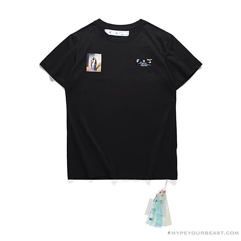 OFF-WHITE The Kiss Tee Shirt 'BLACK'