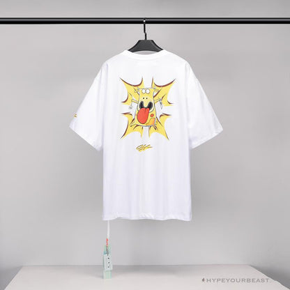 OFF-WHITE Dimensional Arrow Angry Calf Tee Shirt 'WHITE'