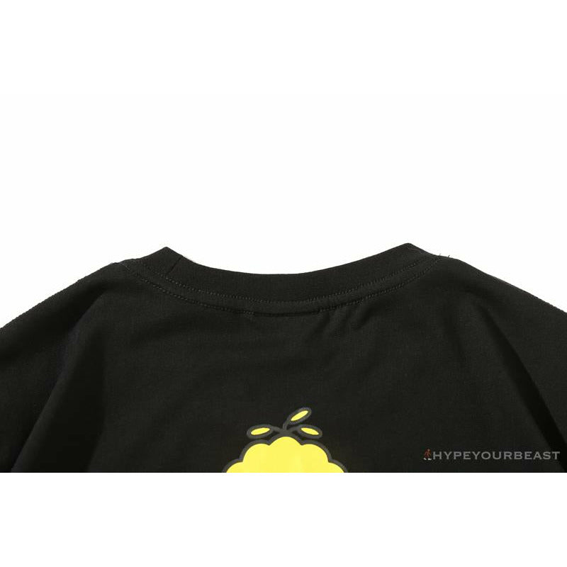 BAPE Baby Milo Sesame Street Plain Tee Shirt 'BLACK'
