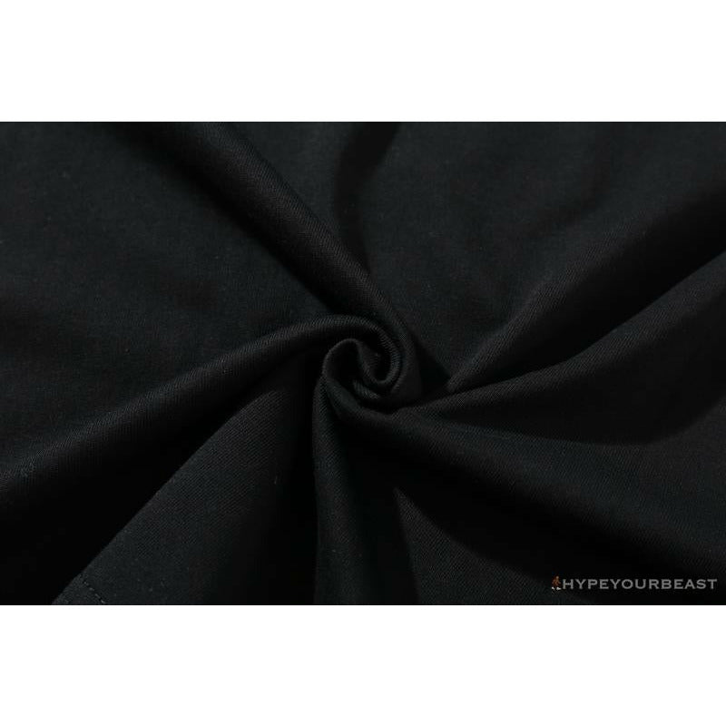 BAPE Violent Bear Color Stitching Tee Shirt 'BLACK'