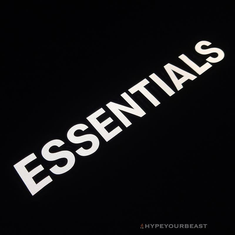 FOG Hoodie Reflective ‘ESSENTIALS’ Black