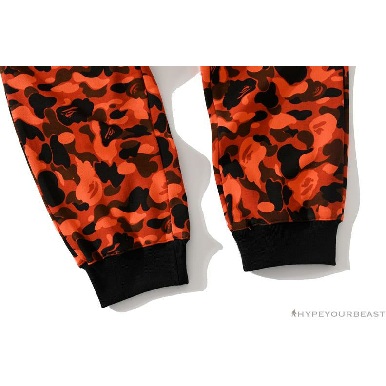 BAPE x XO Camouflage Red Pants