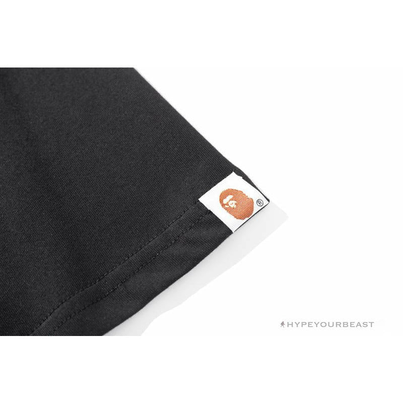 BAPE Street Graffiti Tee Shirt 'BLACK'