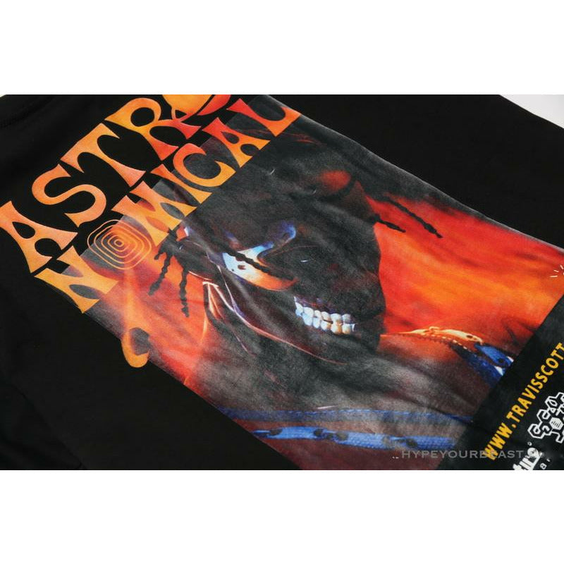 OFF-WHITE Travis Scott Cactus Jack Astronomical Tee Shirt 'BLACK'