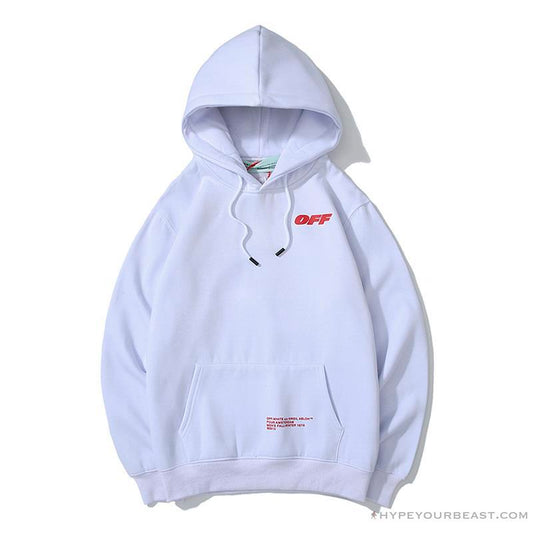 OFF-WHITE CO VIRGIL ABLO Netherlands Museum Hoodie 'WHITE'