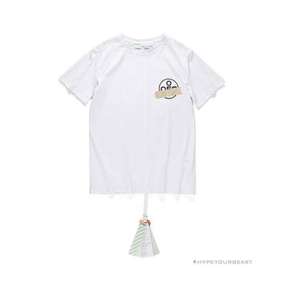 OFF-WHITE Explosive Strip Basic Arrow Tee Shirt 'WHITE'