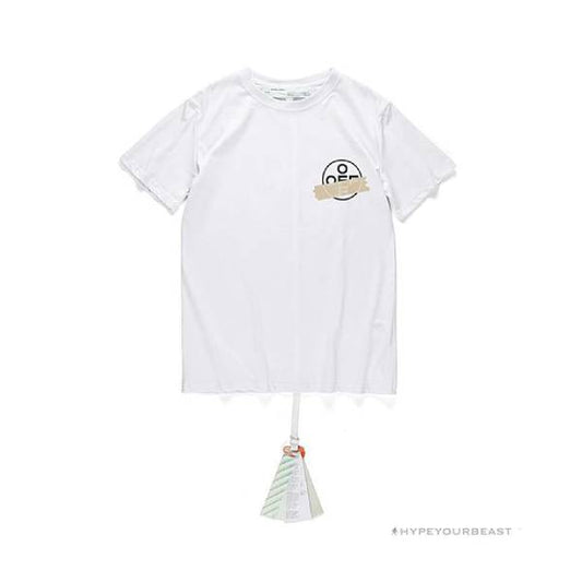 OFF-WHITE Explosive Strip Basic Arrow Tee Shirt 'WHITE'