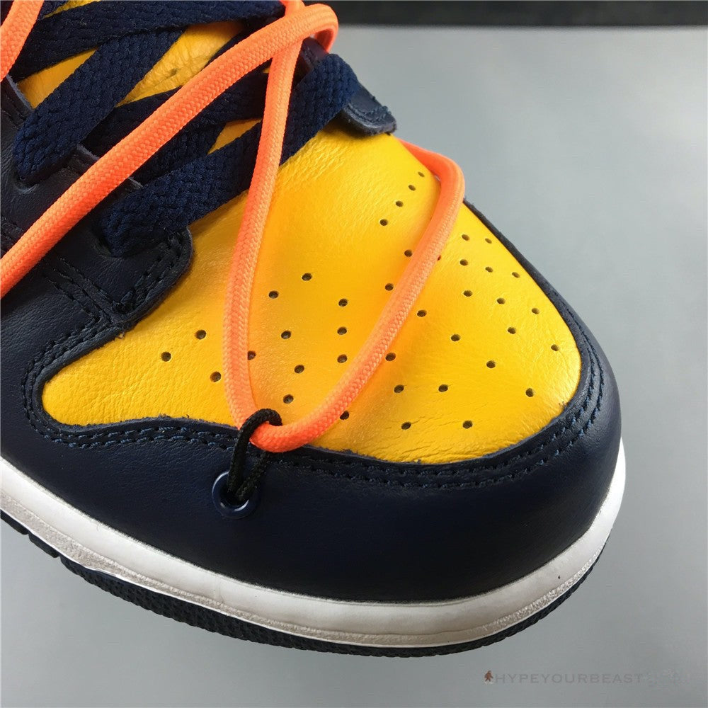 Nike Off-White X Dunk Low 'University Gold'
