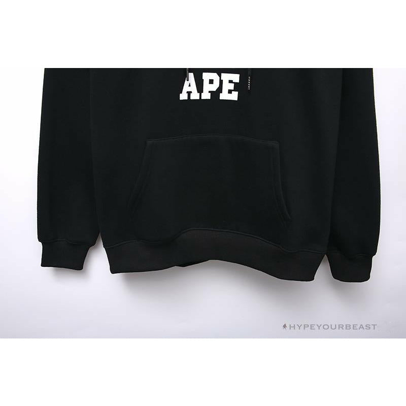 BAPE x Bathing Ape Head Hoodie 'BLACK'