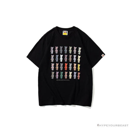 BAPE Violent Bear Collaboration 28th Anniversary Camouflage Tee Shirt 'BLACK'