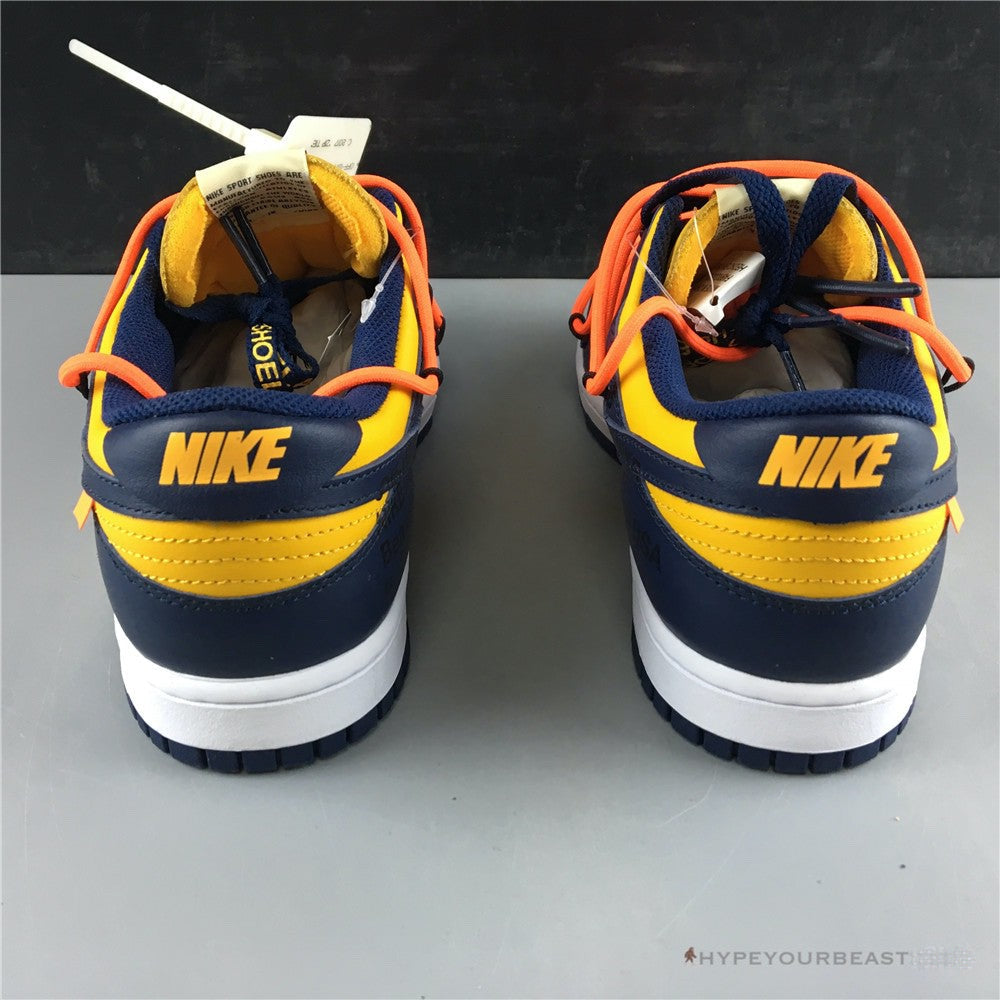 Nike Off-White X Dunk Low 'University Gold'