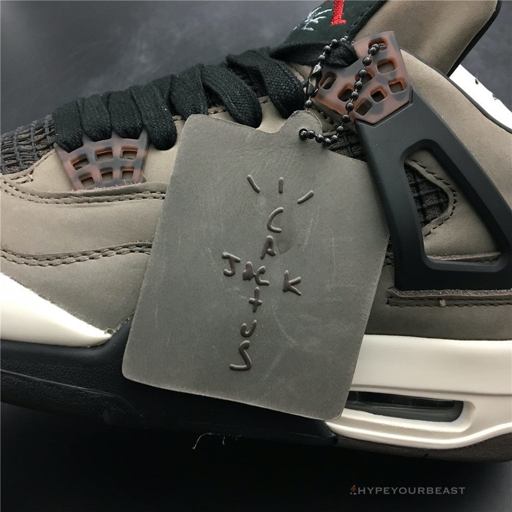 Travis Scott X Air Jordan 4 Dark Mocha