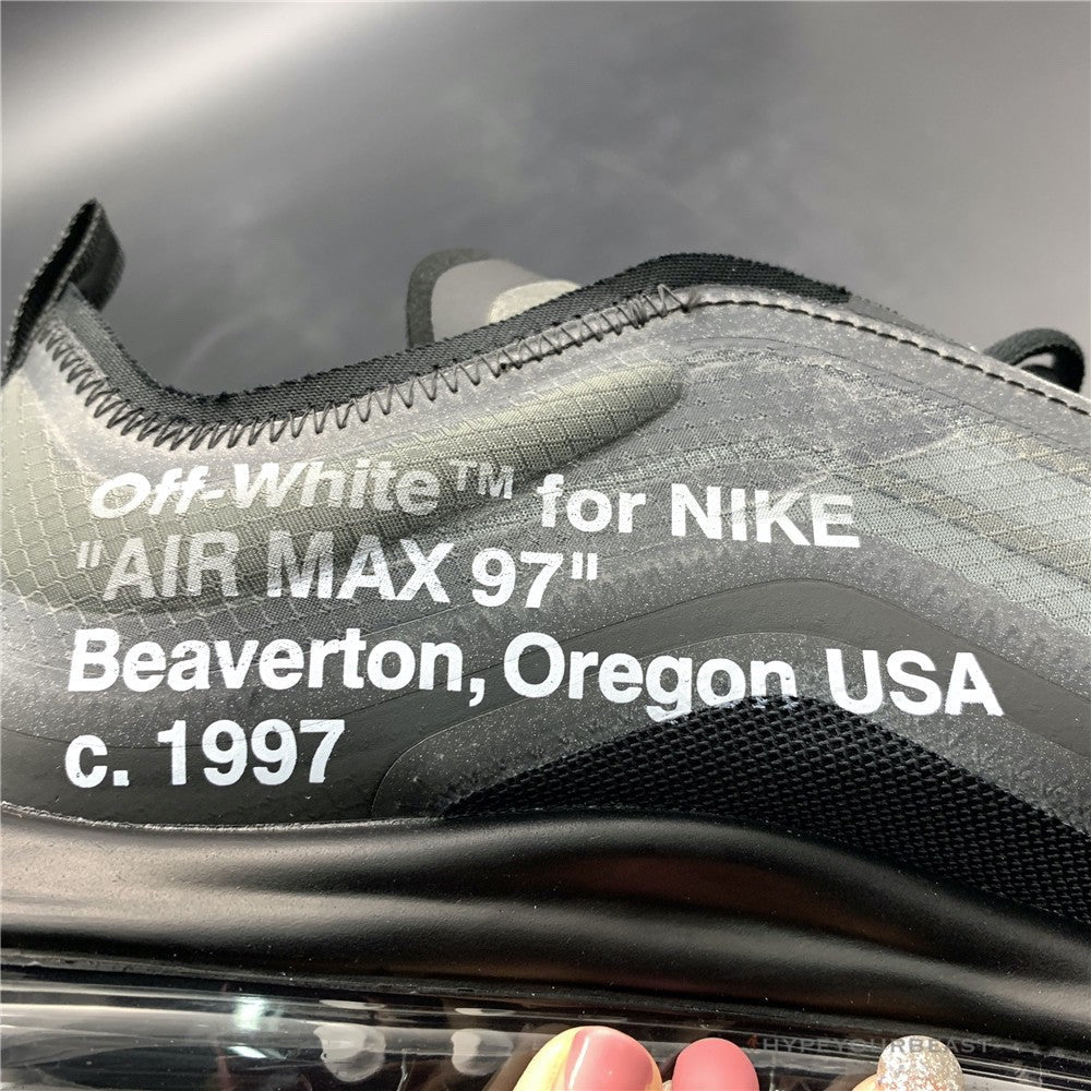 Off-White X Nike Air Max 97 Black