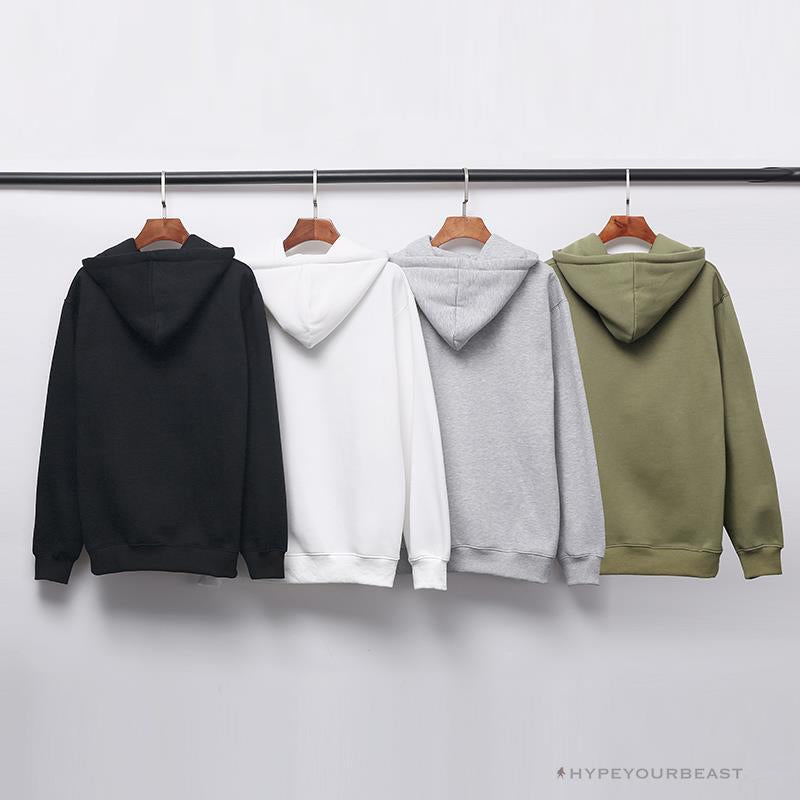 BAPE x Bathing Ape Head Hoodie 'ARMY GREEN'