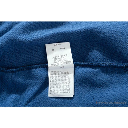 BAPE x READYMADE Tiger Head Foam Camouflage Shorts 'BLUE'