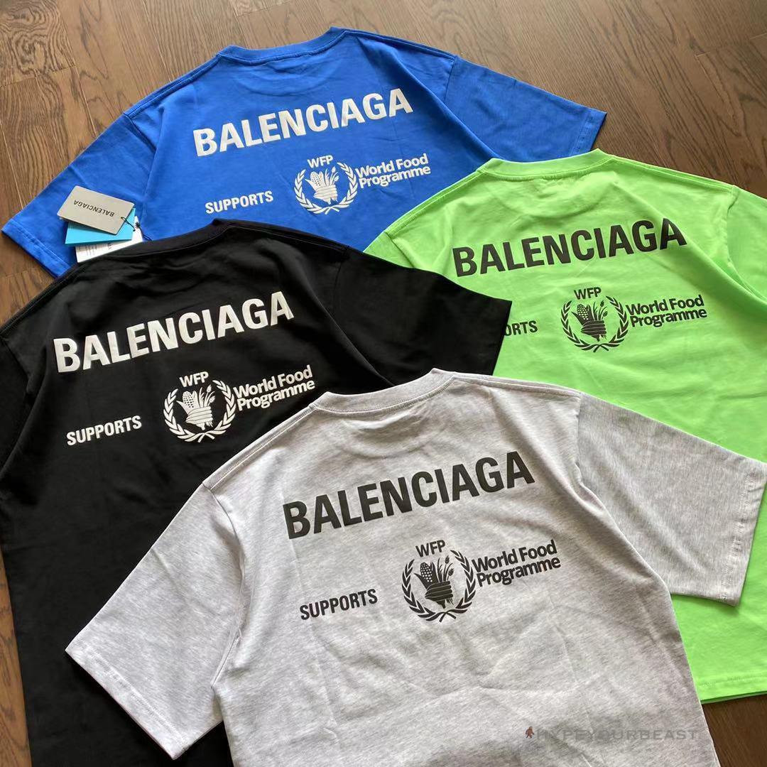 BCG Support Word Food Programme Tee Shirt Grey