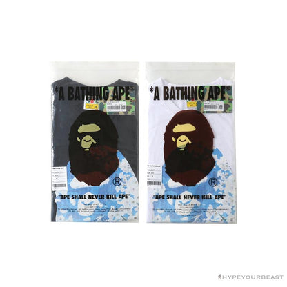 BAPE Japan Limited Edition Mt. Fuji Sakura Tee Shirt 'BLACK'