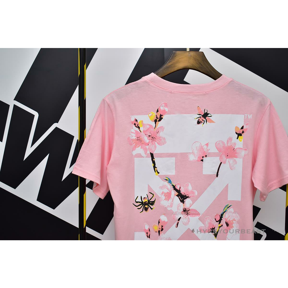 OFF-WHITE Sakura Tee Shirt 'PINK'