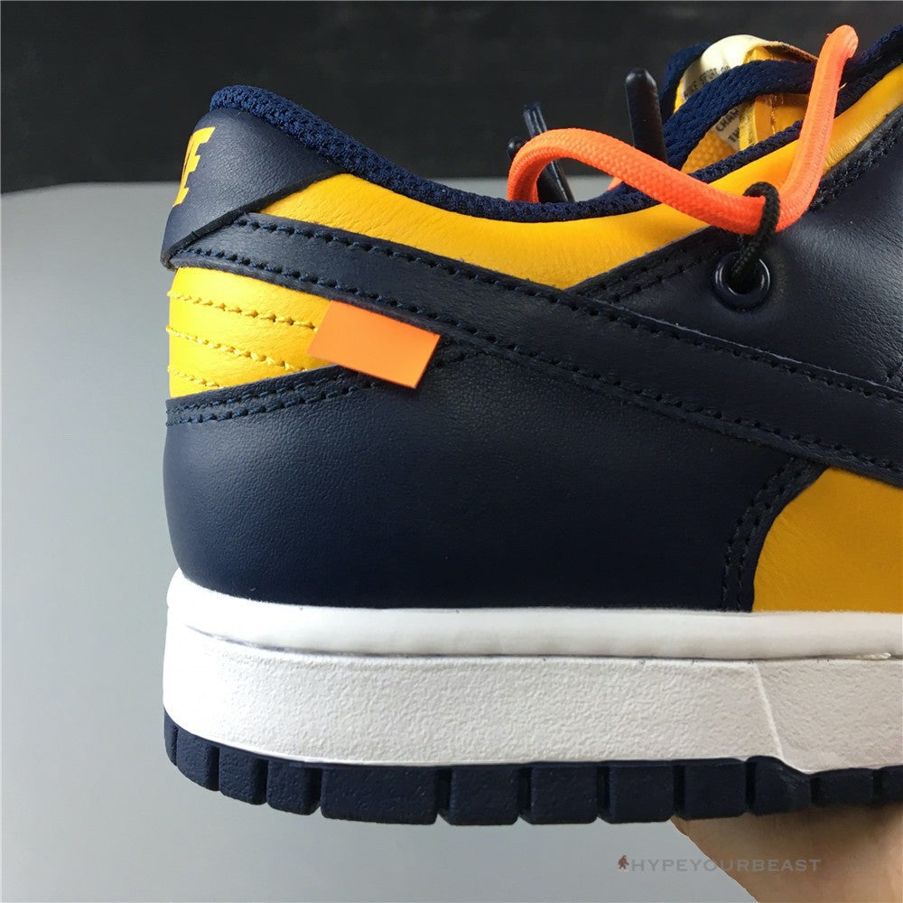 Nike Off-White X Dunk Low 'University Gold'
