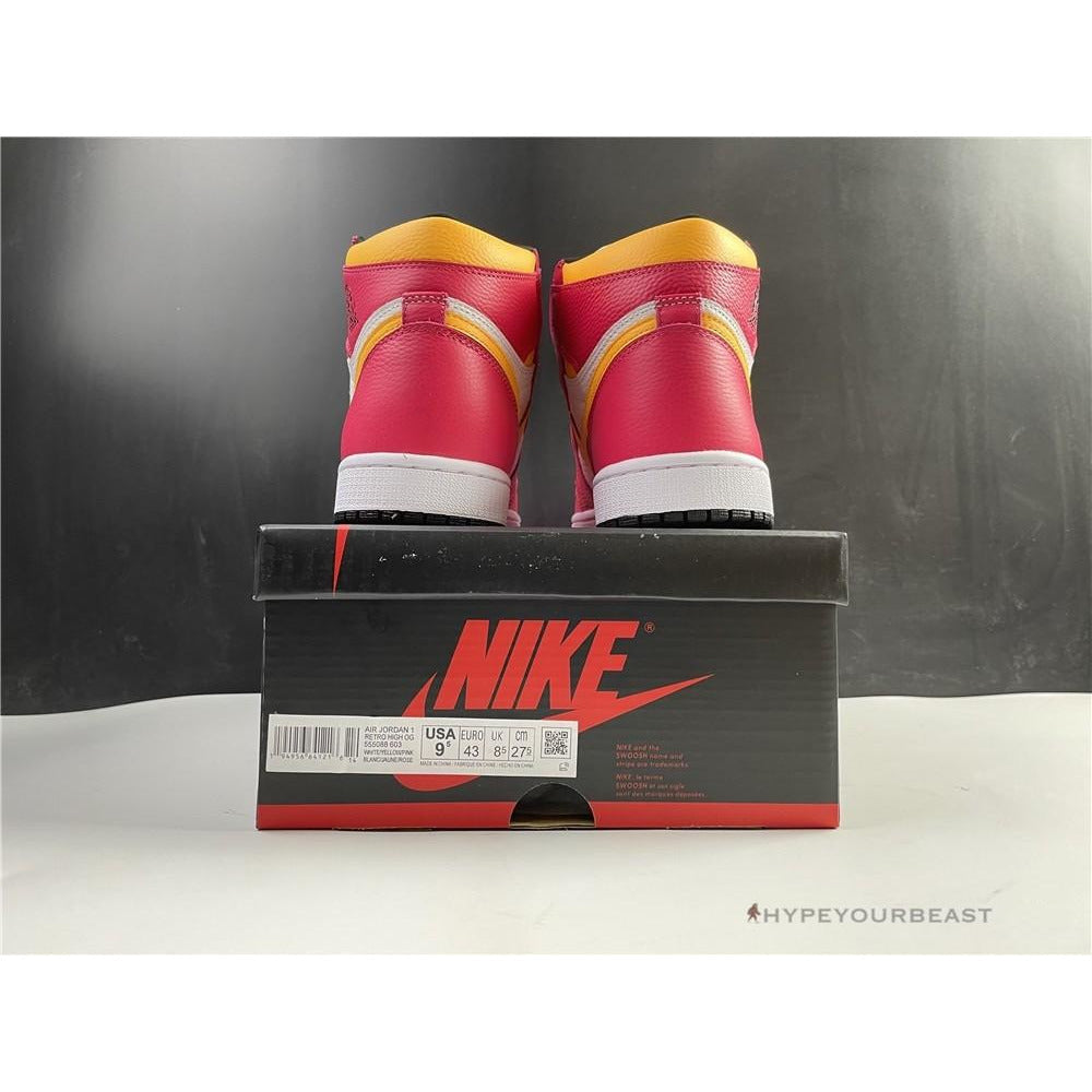 Air Jordan 1 Retro High Light Fusion Red