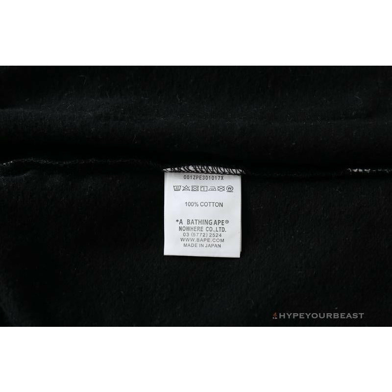 BAPE Badge LOGO Sticker Style Stitching Pants