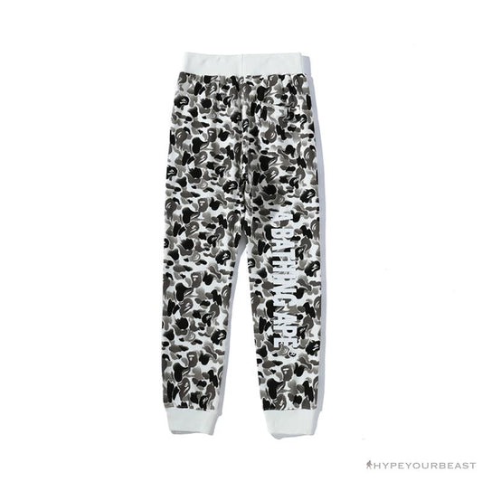 BAPE Chinese Style Ink Camouflage 10th Anniversary Limited Pants 'WHITE'