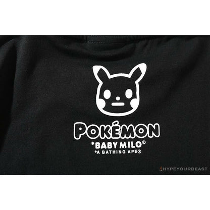 BAPE Baby Milo Pokémon Tee Shirt 'BLACK'