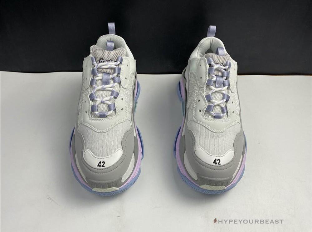 BCG Triple S Grey / Pink